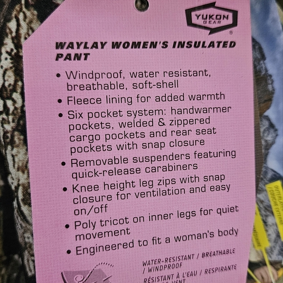 Brand new woman's hunting pants - Picture 5 of 8
